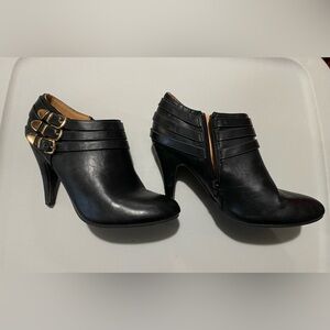 It’s OK black ankle boots